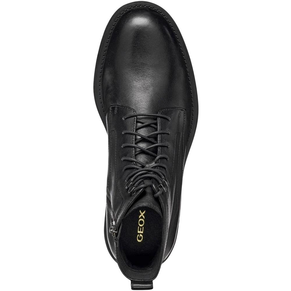 Geox Mens U Redclif Leather Ankle Boots