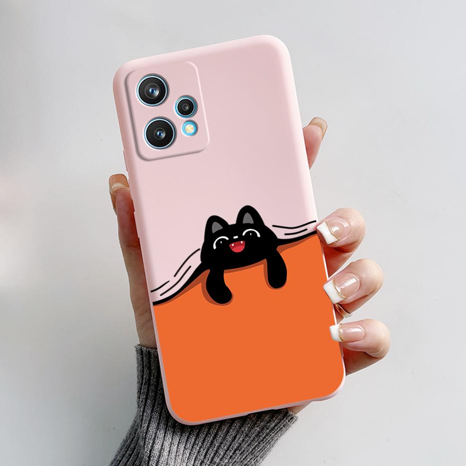Süße Panda Cartoon Handyhülle Für Realme 9 4G 9 Pro Plus Schutzhülle Weiches TPU Funda Für OPPO Realme 9 4G Hülle Bumper