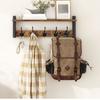 Space-Saving Solid Wood Decor Display Rack Solid Wood Entryway Key Holder  Living Room