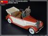MiniArt Scale Automobile Civilian Travel Plastic Model MA38017 1/35 Set, 1930s-1940s, 4-Piece Set, Kit,