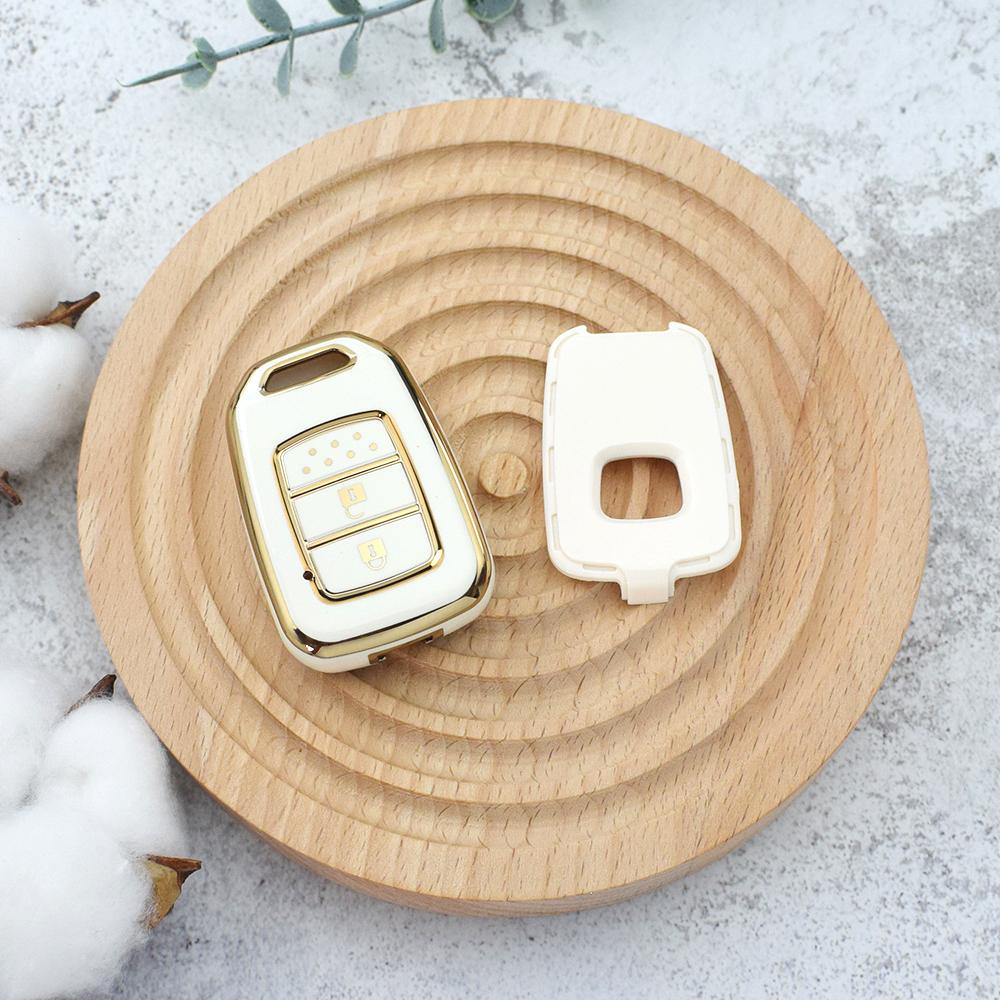 For Honda Accord CIVIC CRV Jazz HR-V HRV 2013 2014 2015 2016 TPU Shell Fob Car Remote Key Cover Case Accessories