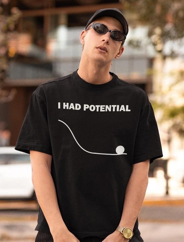 Dr Grace#039s I Had Potential Shirt  Project Hail Mary Tshirt Jazz Hands Unisex T-Shirt S