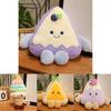 Plush Fruit Cake Toy With Pp Cotton Filling For Kid Birthday Gift And Doll Collection
