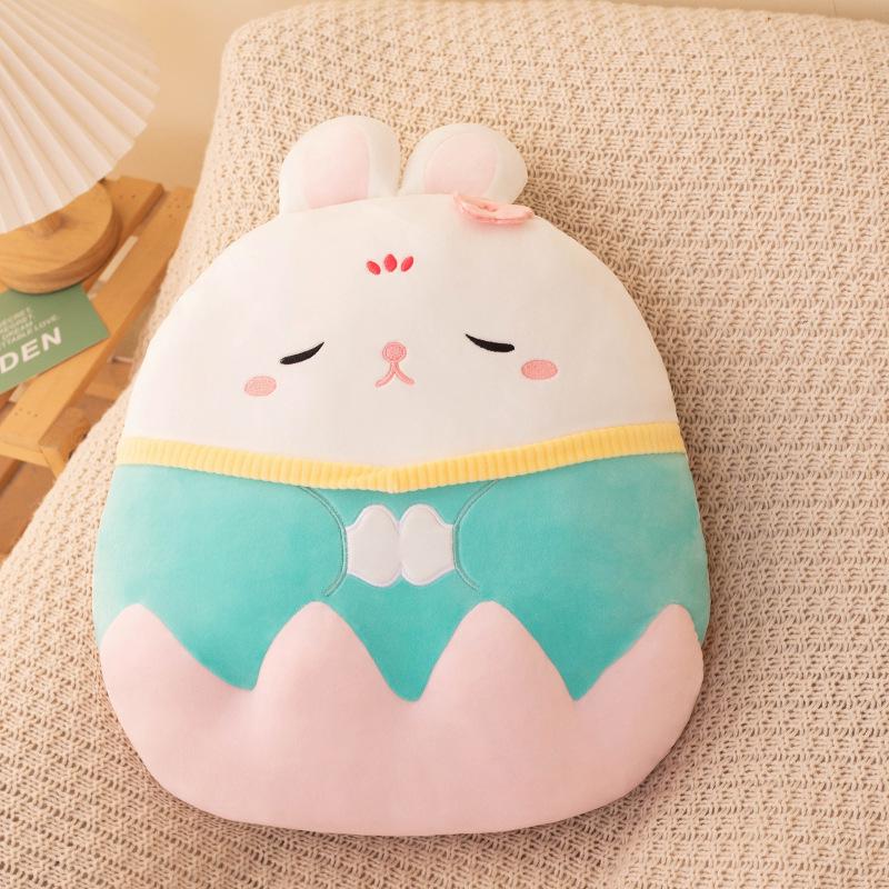 Cute Animal Plush Pillow for Home Decor & Car Support