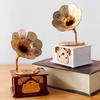Phonograph Shape Gramophone Model Music Box Retro Gramophone Drawer Music Box Desktop Ornaments