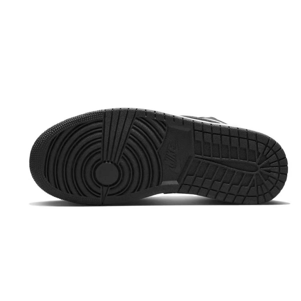 Jordan Air Jordan 1 Coverage Low Top Vintage Basketball Shoes Unisex Black White DC0774-101(Team-)-Random Packaging Bags