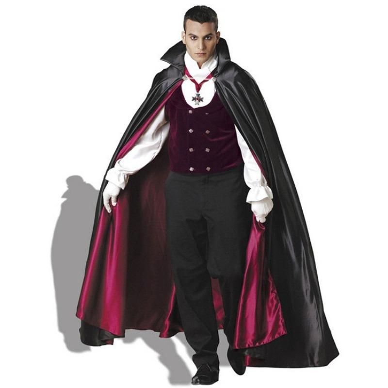 Halloween Costume Male Adult Male Prince Wizard Vampire Pirate Show Dress Accessories