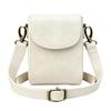 BEADY Camera Case for LUMIX TZ99 ZS99 Sony Canon G7X III II SX740 HS Ricoh GR Series Fujifilm with Shoulder Protective PU Leather White / ZV-1 ZV-1M2