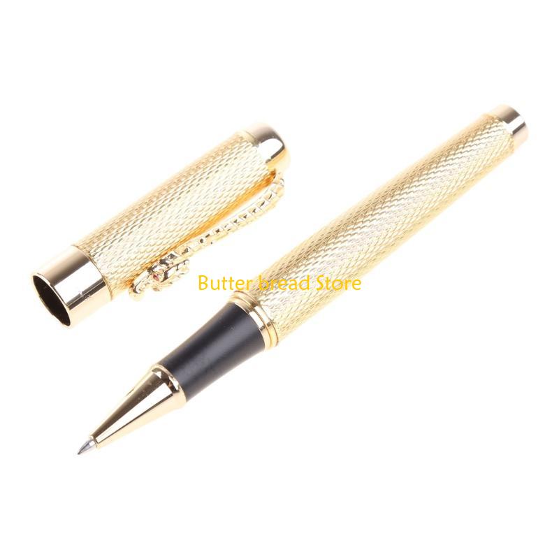 W89C Jinhao 1200 Complete Roller Ball Pen Dragon Clip золотистый