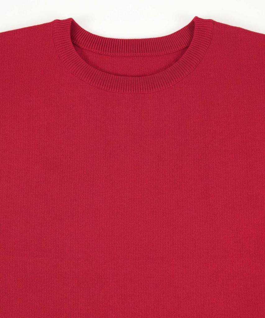 Titibait Flare Silhouette Knit Pullover AZXP3159 Small Red Women's