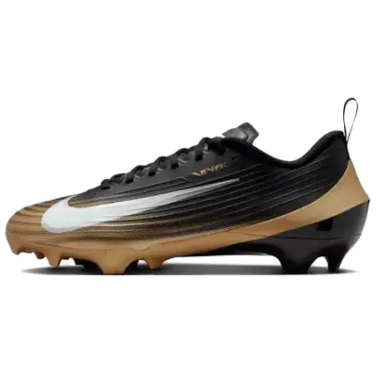 Nike Vapor Speed 3 'Black Metallic Gold' (Unisex) Black / Metallic Gold / White Soccer Shoes FB3303 003
