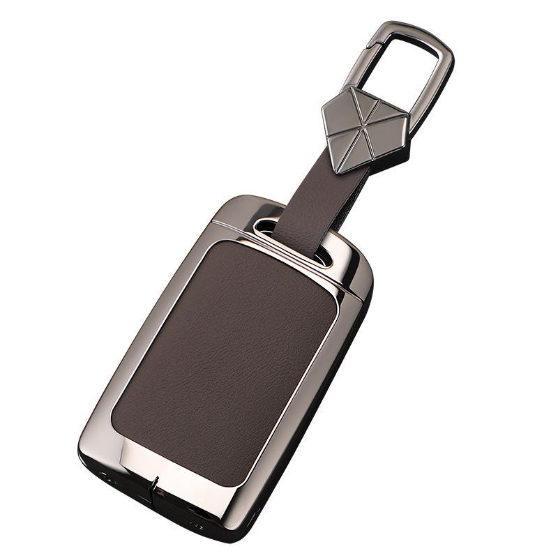 Mazda 3 Key Case with Angkesaila Buckle for CX4/CX5/Atz/CX30 - High-End Shell Bag for Men and Women