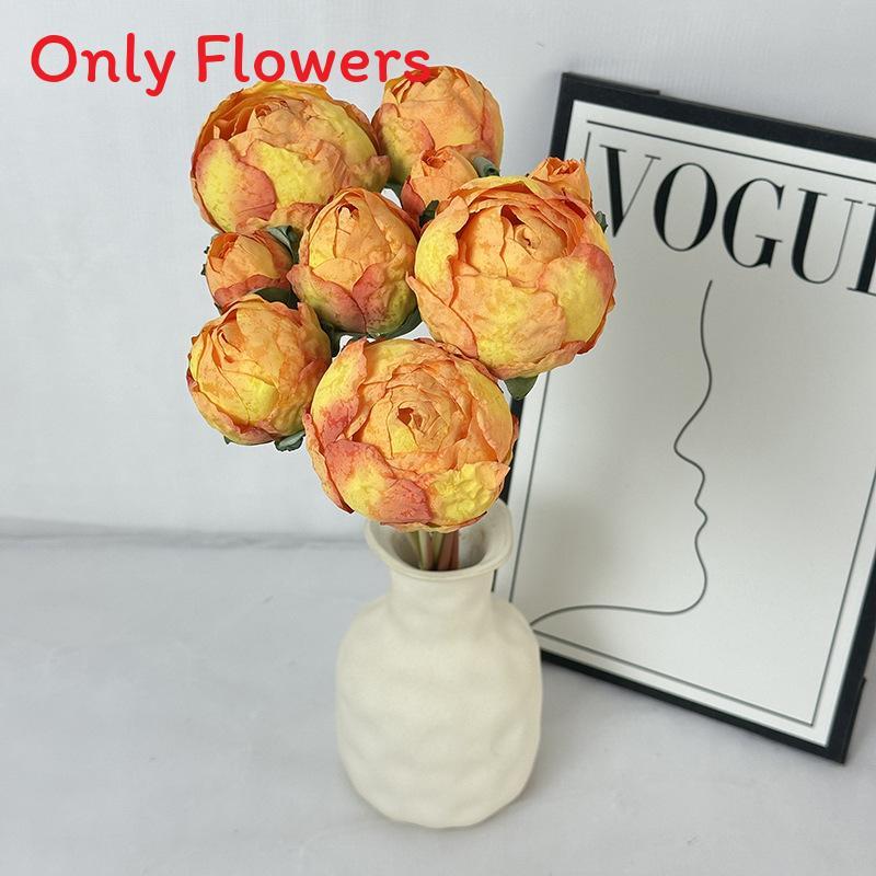 Peony Artificial Flower Bouquet For Wedding Photography And Home Decor
