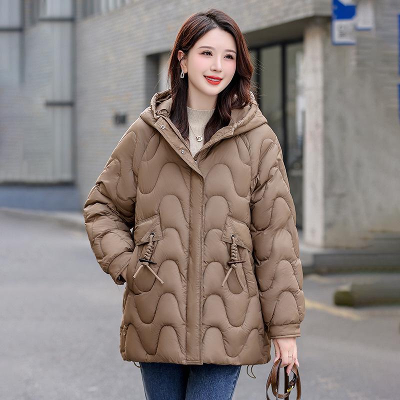 2024 Korean Style Winter Down Jacket: Cold-Proof, Fashionable, Loose-Fit, Thick Cotton-Padded Coat