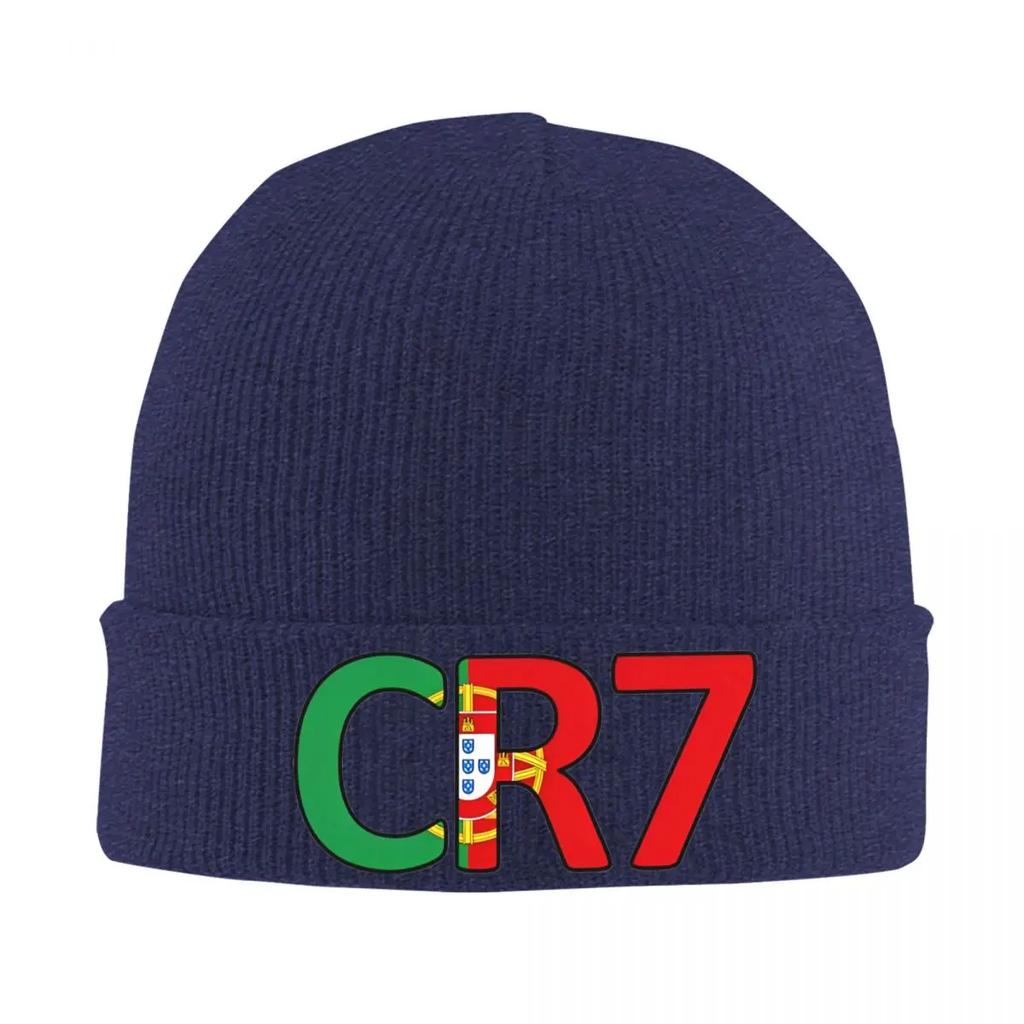 CR7 Logo Strickmütze Beanie Wintermützen Warm Neue Mützen Männer Frauen Geschenk