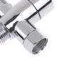 G1/2" Shower Head Diverter Valves Water Separator Adjustable Three-Way Valve For Handheld Nozzle For Faucet Bathroom Accessories Shower Diverter