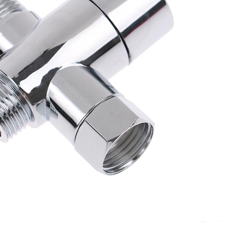 G1/2" Shower Head Diverter Valves Water Separator Adjustable Three-Way Valve For Handheld Nozzle For Faucet Bathroom Accessories Shower Diverter