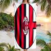 Asciugamano da Spiaggia AC Milan Morbido Microfibra Asciugamano Estivo Asciugatura Rapida Assorbente per Spiaggia Piscina Viaggio
