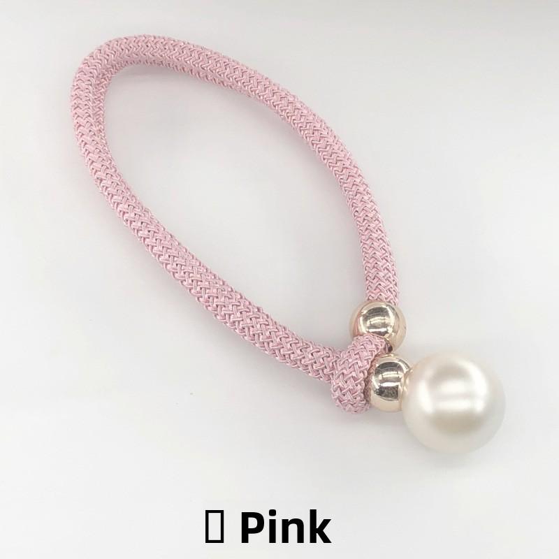 Large Pearl Curtain Binding Straps Binding RopesDecorative Tie Straps Curtain BucklesAdjustable Folding Tie Straps