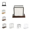 Standing Tissue Storage Rack Wooden Base Tissue Dispenser Stand Napkin Paper Holder  Restaurant