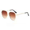 Oval Polarized Sunglasses Metal Frame Eyewear Driving Sun Glasses for Men UV400 Sun Glasses