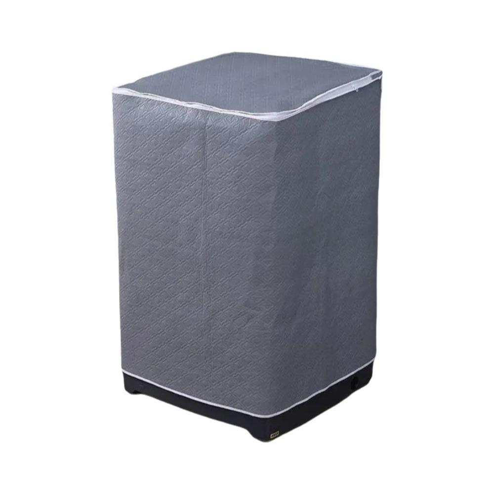 PEVA Washing Machine Cover Waterproof UV Resistant Top Load Washer Cover Foldable Top Dustproof Laundry Machine Cover