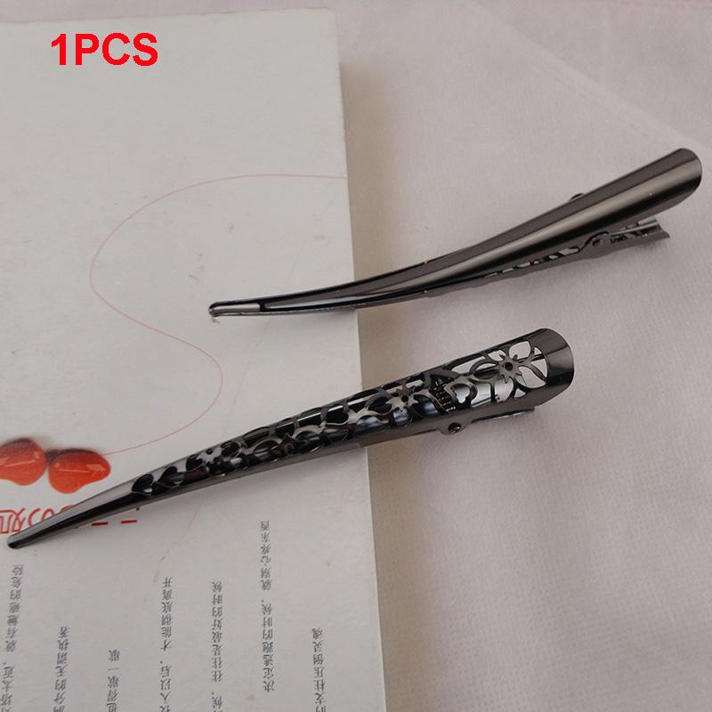 

13.0см Большие Металлические Зажимы-Клювики для женских волос Филигранный Цветок Большая Заколка Цветок Заколки для волос для парикмахерского салона