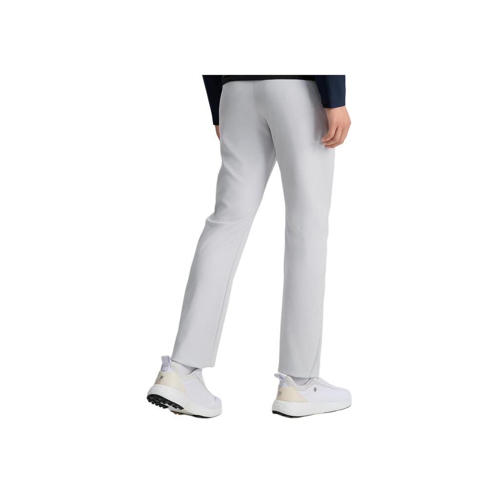New FILA Golf Series Casual Pants Men's Semi-Transparent Curtain Gray A11M515804F-GY