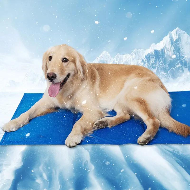 New Pet Ice Cushion Dogs Cats Summer Cooler Sleeping Pad Wear-resistant Cooling Heat Relief Cooling Sponge Gel Pet Supplies