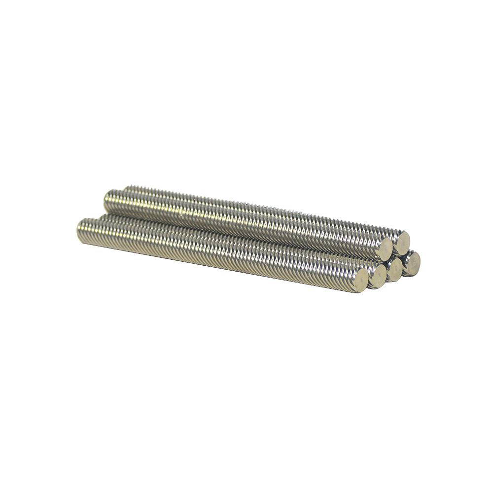 Link CNC 304 Stainless Steel T12 Trapezoidal Lead Screw with Nut, 2mm Pitch, 20mm Lead