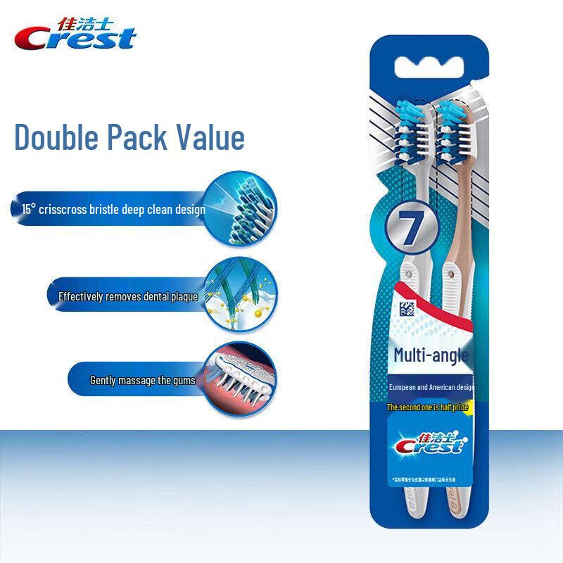 Crest All-in-One 7-Effect Soft Toothbrush