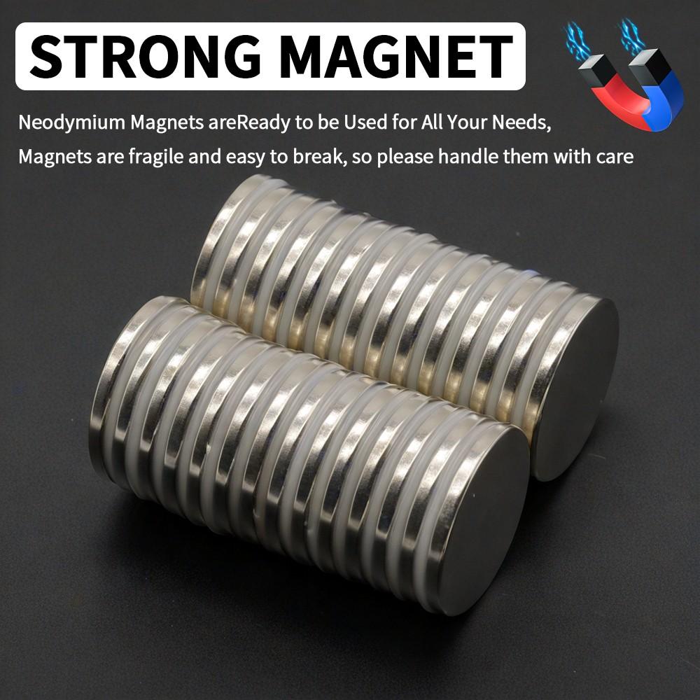 25x3mm Starker Neodym-Magnet N35 NdFeB Permanentmagnetischer Magnete Runde Superstarke Kühlschrankmagnete DIY