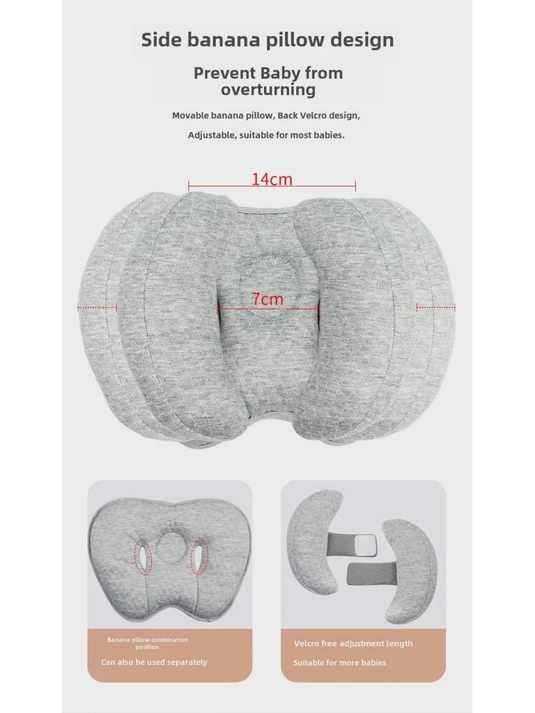 Baby Stroller Neck Pillow for Head Support and Shaping