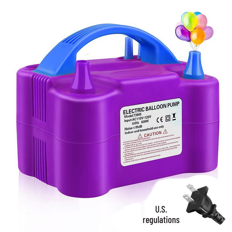 High-Power Automatic Double Hole Balloon Inflator 73005, Perfect for Weddings and Events
