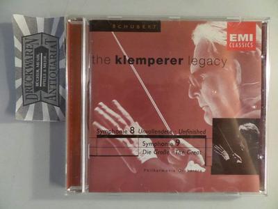 CD F. SCHUBERT, KLEMPERER; PHILHARMONI - The Klemperer Legacy - Schubert: Sy 724356733824 Europe Classical Used