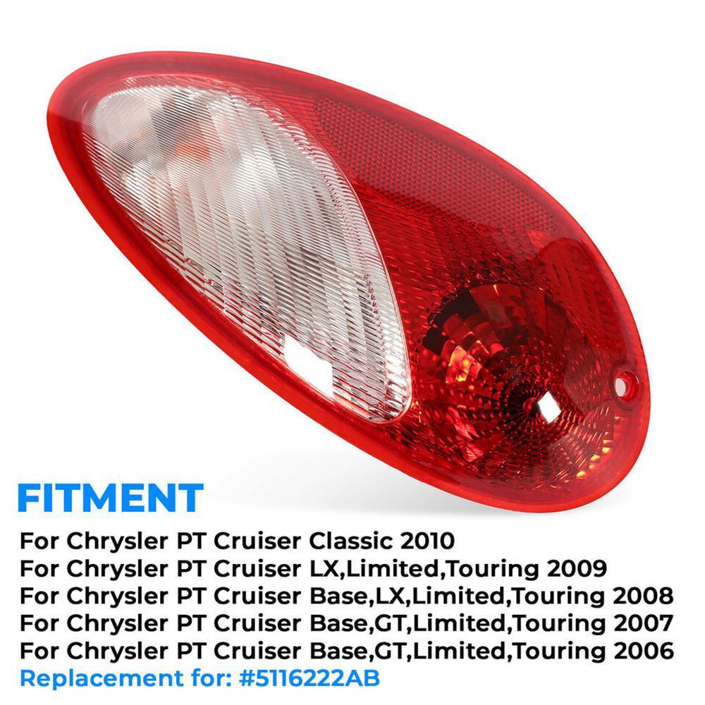 Right Side Tail Light Rear Lamp 5116222AB Fits For 2006-2010 Chrysler PT Cruiser