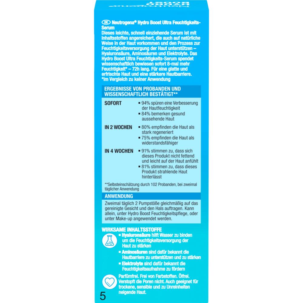 Neutrogena Hydro Boost Serum Pure Hyaluronic 30ml