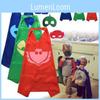 Costume Pj Mask Noblekids Con Mantello Colorato e Maschera per Divertimento di Halloween per Bambini