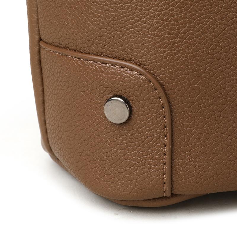 Fashion soft leather retro women's bag new Korean version shoulder bag casual fashion messenger women's bag