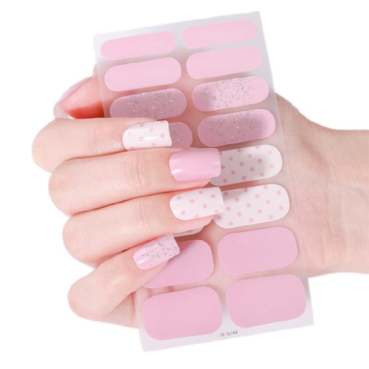 Valentine's Day Full Wrap Nail Stickers Nails Polish Strips Adhesive DIY Nails Art Decals Manicure Accessories