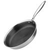 STAINLESS STEEL FRYING PAN 28cm WITH HONEYCOMB COATING E-7549
