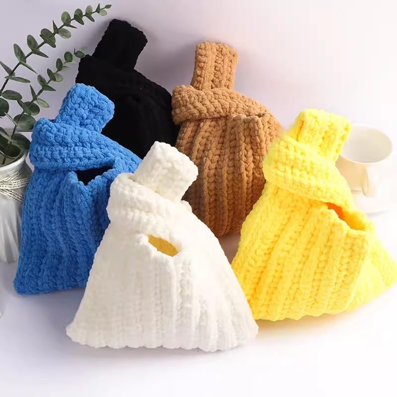 100g Chenille Knitting Yarn Soft Ice Strip Line Cotton Yarn DIY Wool Yarn for Handmade Knitting Blanket Scarf Thick Thread