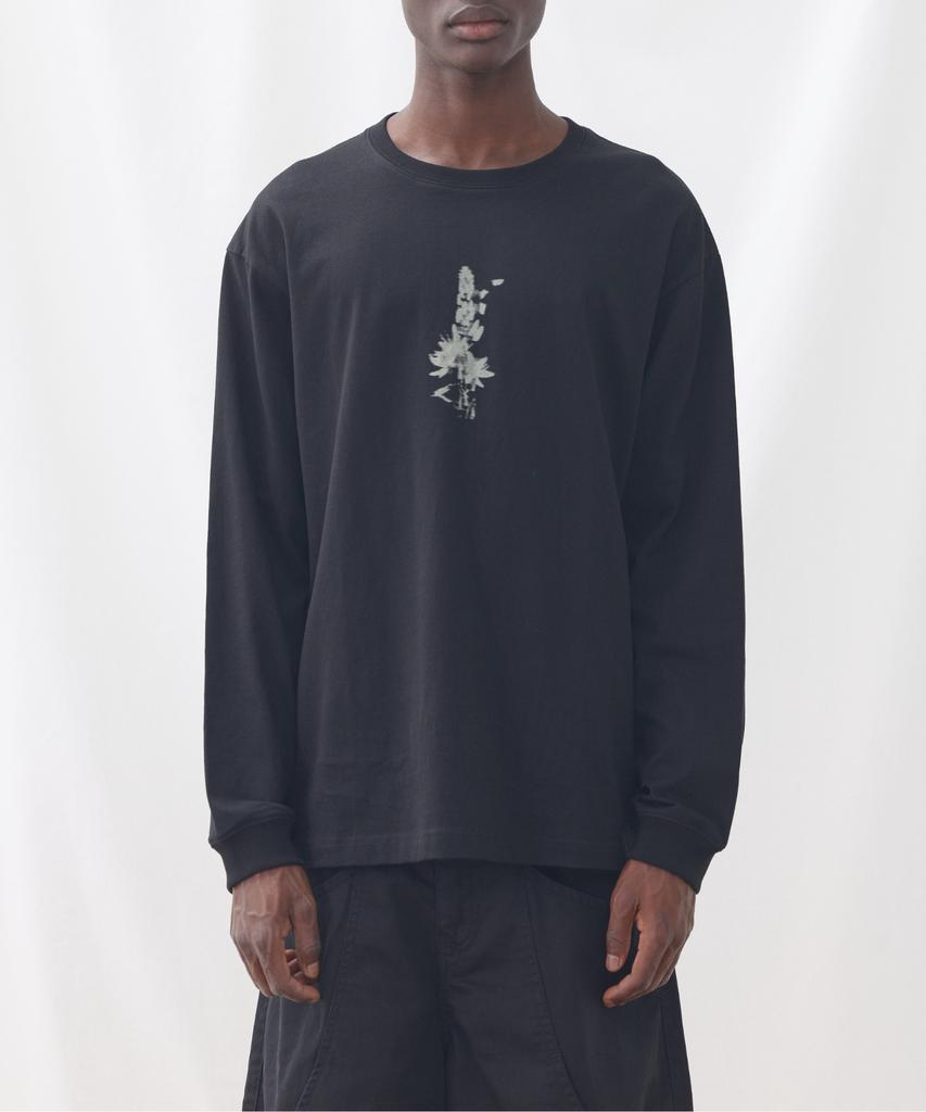 Iseuteuseobiseusyab Asphodel Flower Long Sleeve - Black