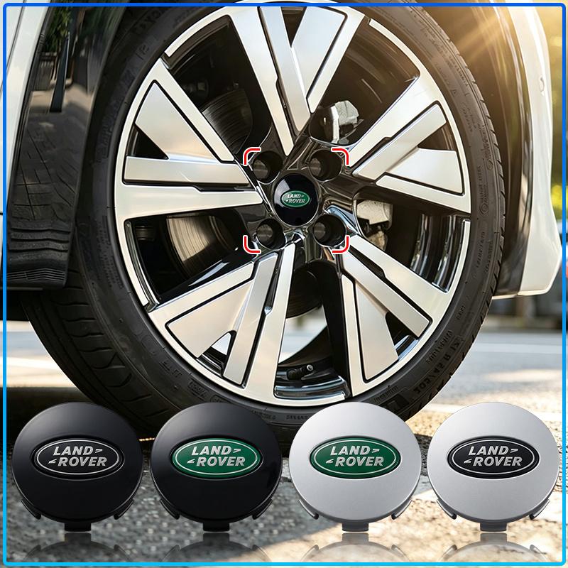 4 szt. Antykorozyjne Emblematy Felg Odporne na Zarysowania Osłony Środkowe Kół Samochodowych Do Land Rover Freelander 2 L2 L319 L462 LF Range Sport Evoque L322 Discovery 2 3 4 5