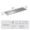 "Single-Layer 304 Stainless Steel Bathroom Shelf & Cup Rack"