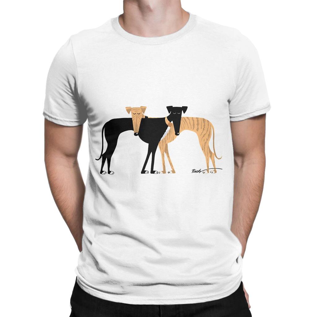 Head Rest Brindle Hound Funny 100 Cotton Tshirt Whippet Tees Tops For Unisex