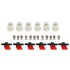 Carburetor Filter Cutoff Shut Off Valve Clamp Kit for Garden Brush Cutter Lawn Mower Accessories