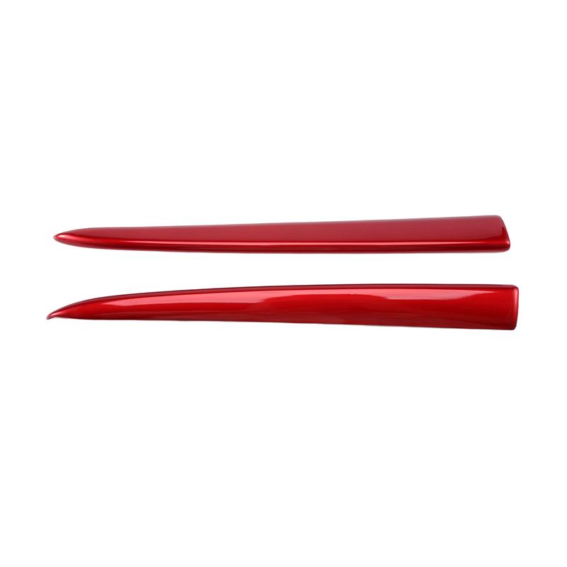 

Car Front Grille Grill Cover Trim Molding For Mazda 2 Demio 2015-2017 DJ DL Mazda2 Hatchback Sedan Styling червоний