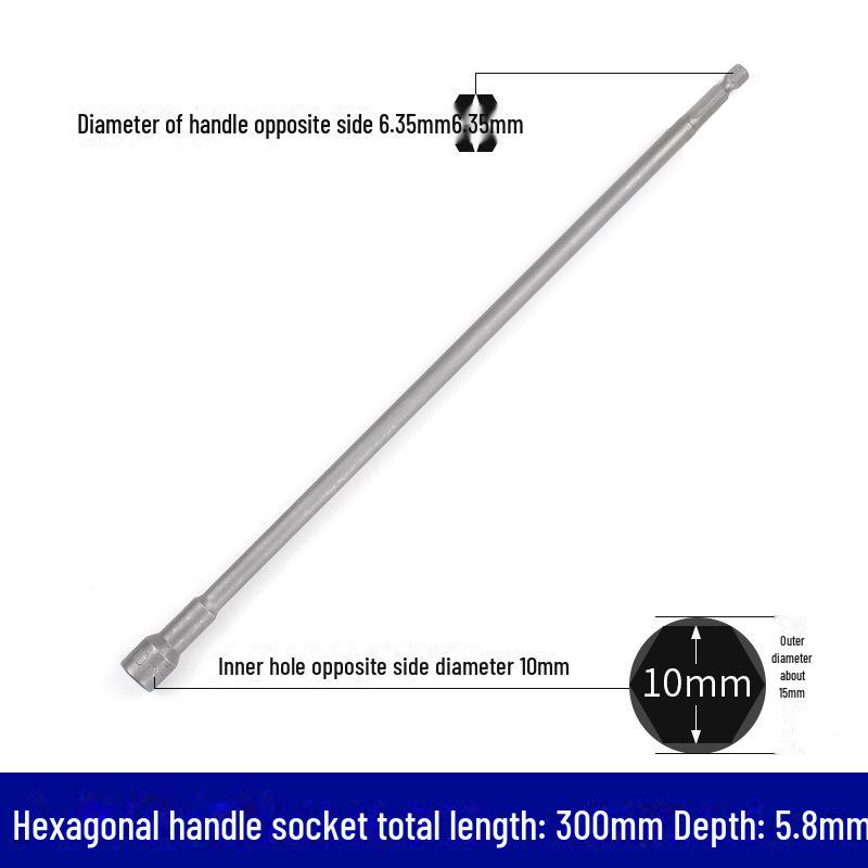 Dane Tools Magnetischer Inbusschlüssel und selbstschneidender Schraubendreher-Bohrersatz