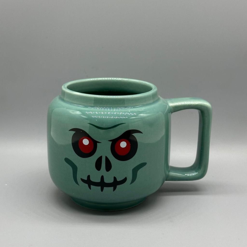 Creative Personality Cute Expression Ceramic Mug | Little Figure Head with a Smiling Face | Unique Gift Cup for Drinking Water.